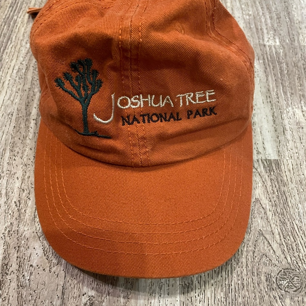 Joshua Tree National Park orange adjustable cap